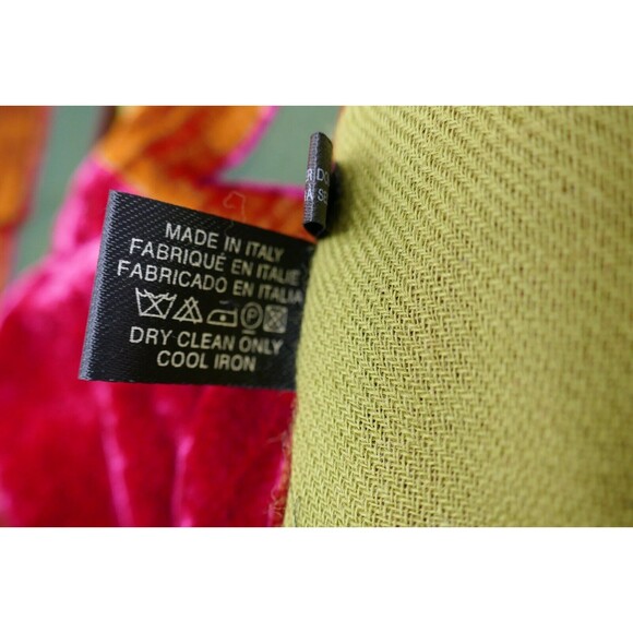 Multicolor Wool Rayon Silk Scarf - Picture 5 of 5